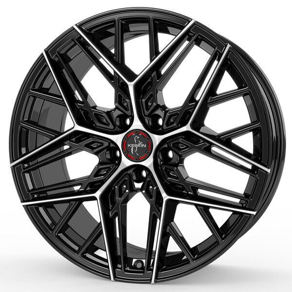 Jante Keskin KT25 Black Front Polished pour Bmw Série 5 (F10) et (F11) par Auto Look Perfect