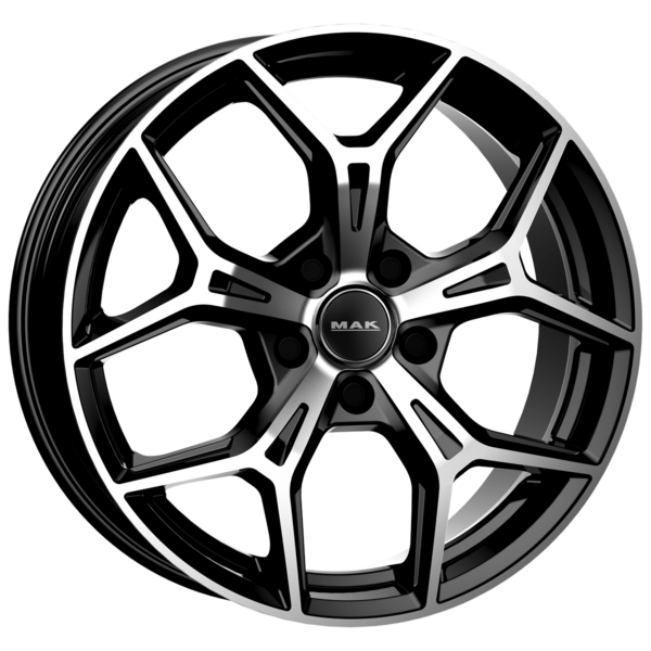 Jante Mak Epica Black Polished pour Volkswagen T-Cross Depuis 2018 par Auto Look Perfect
