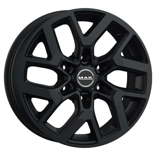 Jante Mak Gravel Matt Black pour Mercedes Sprinter 6 Trous Depuis 2018 par Auto Look Perfect