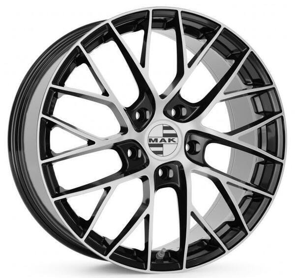 Jante Mak Monaco Black Polished pour Porsche 911(997) Carrera S / 2S / Cabrio / S Cabrio / Targa par Auto Look Perfect