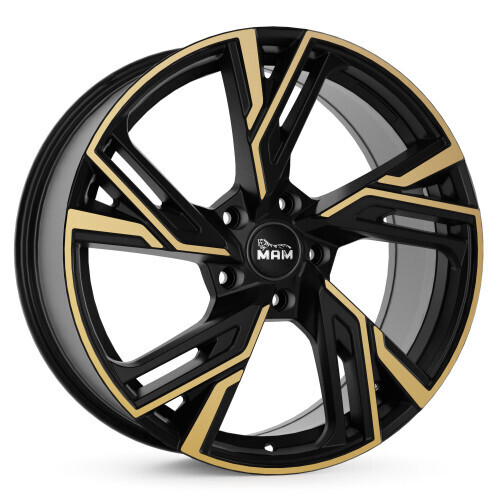 Jante Mam RS5 Matt Black Front Cooper pour Volkswagen Transporter T5-T6 par Auto Look Perfect
