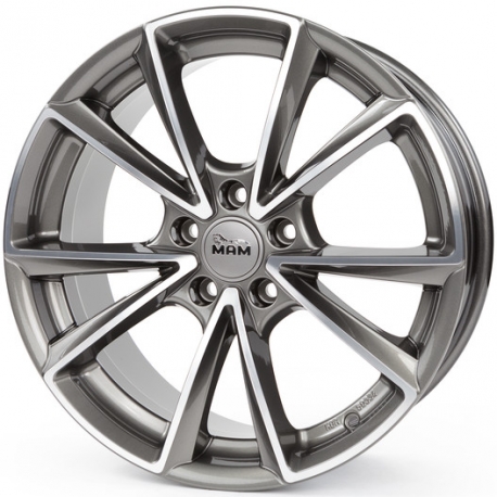 Jante Mam A5 Poligun pour Audi S4 8E 2003-2007 par Auto Look Perfect
