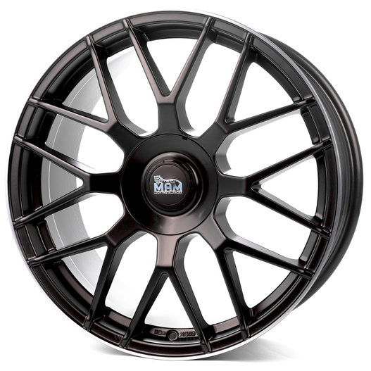 Jante Mam GT.1 Matt Black Lip Polished pour Mercedes Classe E Coupé Depuis 2017 par Auto Look Perfect