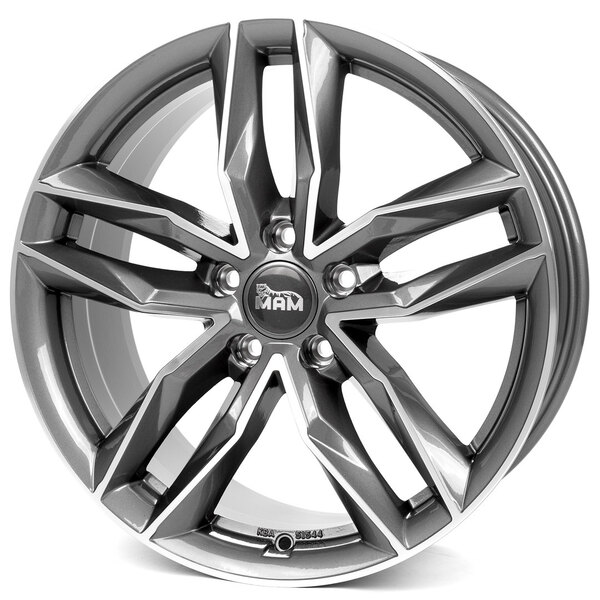 Jante Mam RS3 Palladium Front Polished pour Audi S4 8E 2003-2007 par Auto Look Perfect