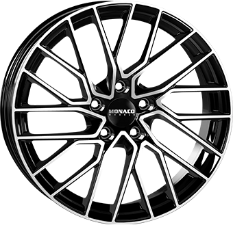 Jante Monaco GP11 Gloss Black Polished pour Audi RS4 B9 Depuis 2017 par Auto Look Perfect