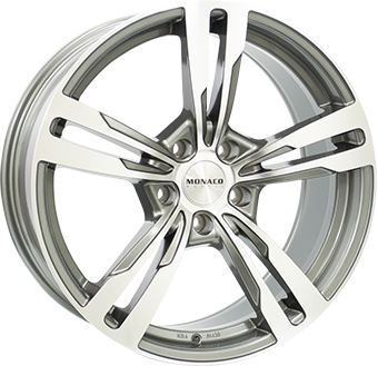 Jante Monaco GP4 Anthracite Polished pour Bmw Série 3 (E46) 06/1998 à 03/2005 par Auto Look Perfect
