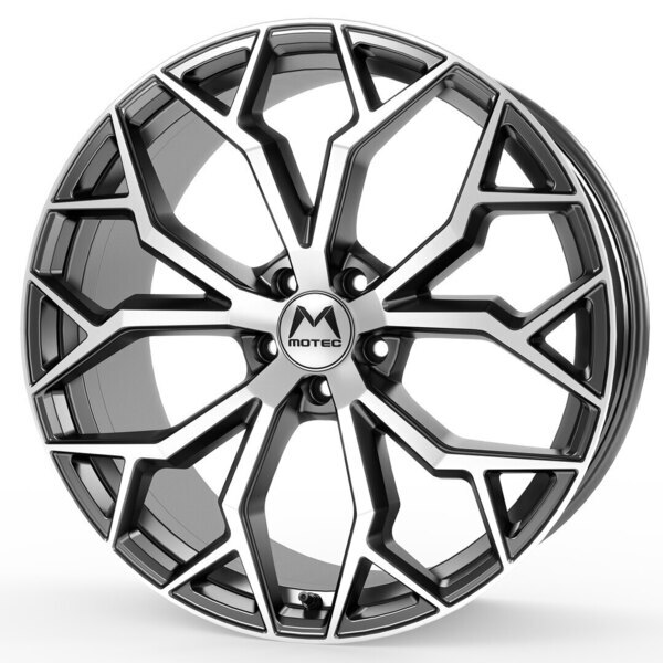 Jante Motec Bull MCT17 Grey Polished pour Audi S4 8E 2003-2007 par Auto Look Perfect