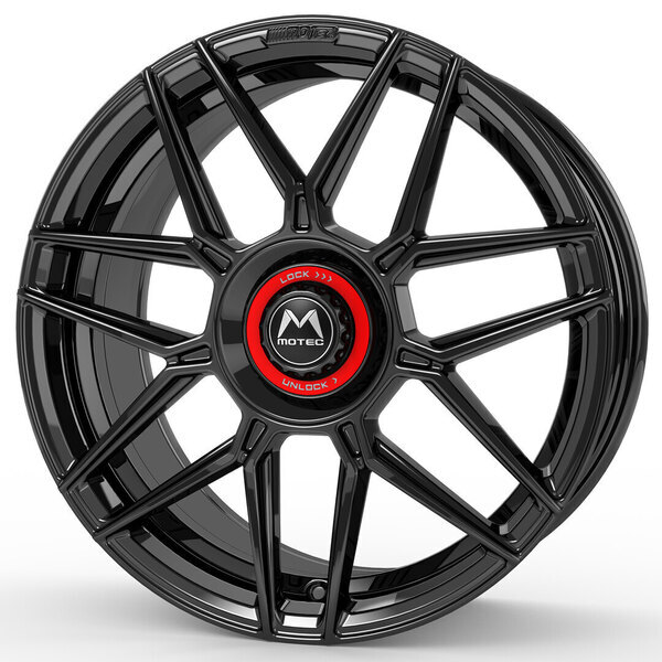 Jante Motec GT.ONE Gloss Black pour Audi S4 8E 2003-2007 par Auto Look Perfect