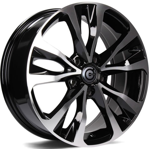 Jante Osaka Black Polished pour Nissan Qashqai par Auto Look Perfect