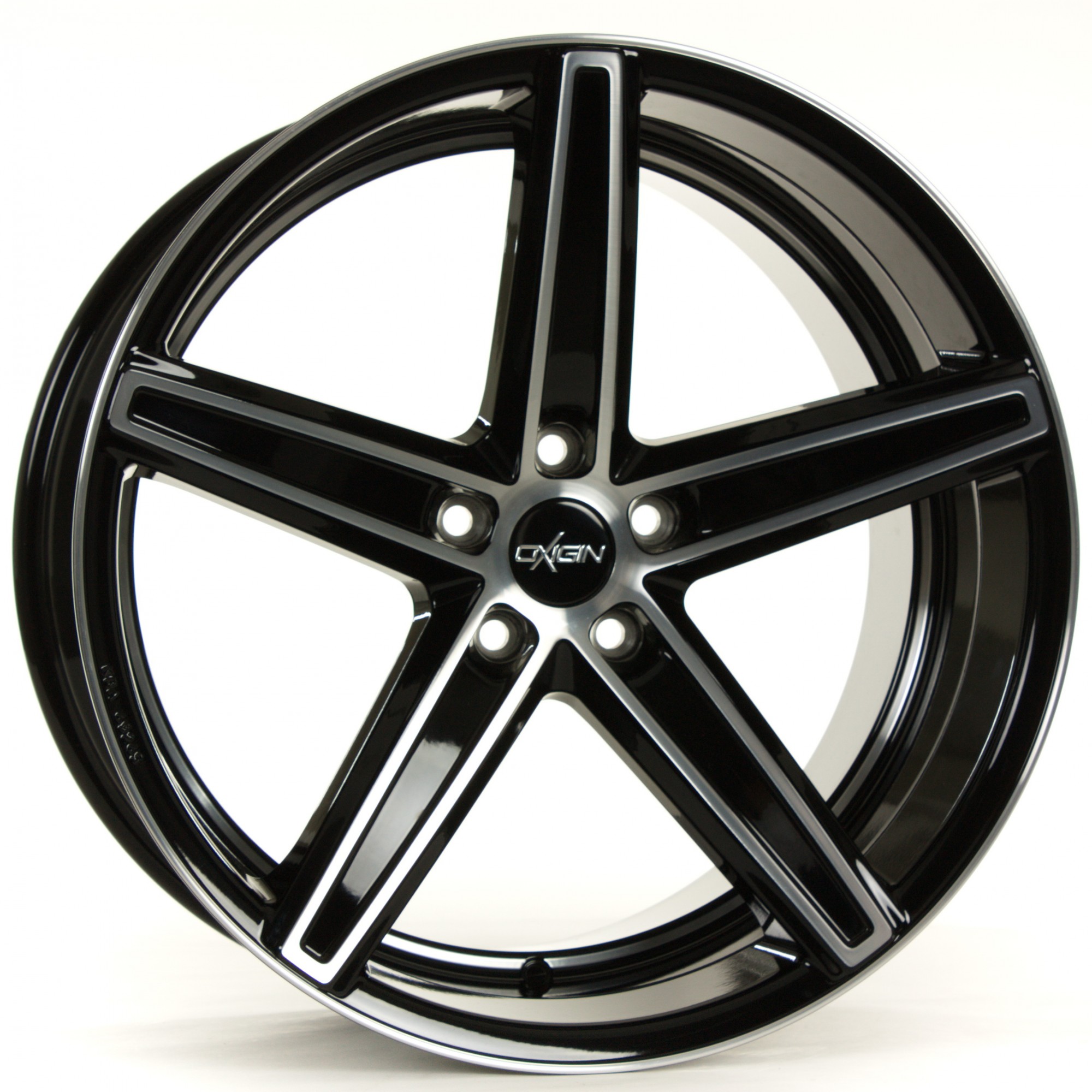 Jante Oxigin 18 Black Polie pour Mercedes Classe A W168 10/1997 à 10/2004 par Auto Look Perfect
