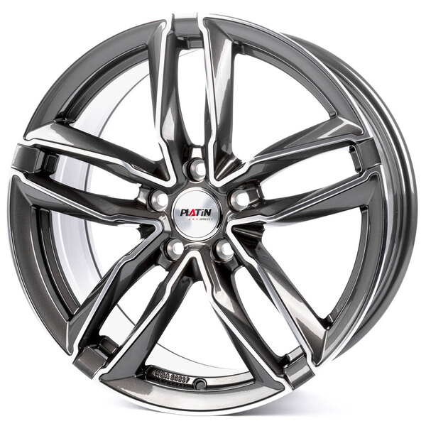 Jante Platin P 76 Anthracite Polished pour Audi A6/S6 C8 Depuis 05/2018 par Auto Look Perfect
