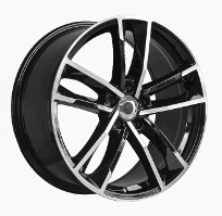 Jante RS7 2016 Poliblack pour Bmw IX1 (U11) Depuis 2022 par Auto Look Perfect