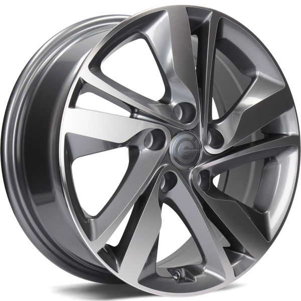 Jante Sunshine Gunmetal Polished pour Nissan Qashqai par Auto Look Perfect