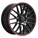 AMG C63 S Gloss Black Red Lip