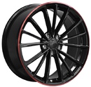 Golf 8 GTI Clubsport 45 Gloss Black Red Lip