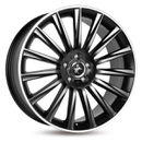 keskin KT18 Turbo Matt Black Lip Polished