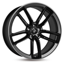Keskin KT21 Matt Black Lip Polished