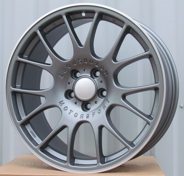 Jante Type BBS CH Gunmetal Lip Polished pour Bmw Série 3 (E90,E91,E92,E93) à partir de 03/2005 par Auto Look Perfect