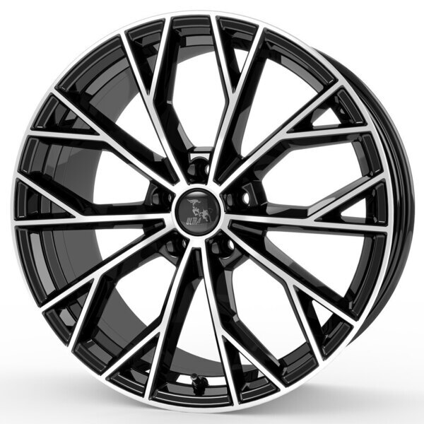 Jante Ultra Wheels UA23 RS EVO Black Polished pour Volkswagen Touran de 01/2003 à 2010 par Auto Look Perfect