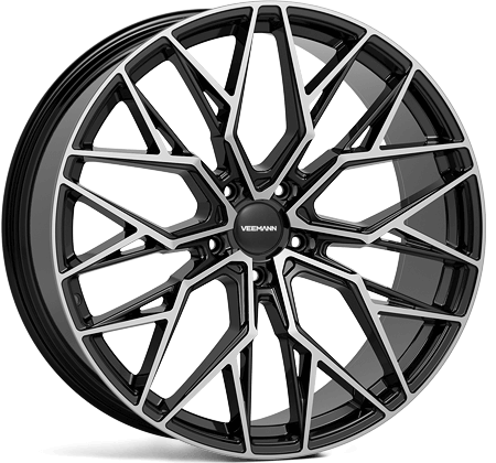 Jante Veemann V-FS51 Gloss Black Polished pour Bmw X6 (E71) 2008 à 2014 par Auto Look Perfect