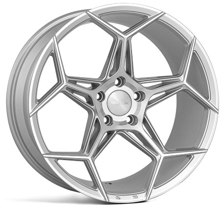 Jante Veemann V-FS40 Silver Polished pour Mercedes Classe E Coupé Depuis 2017 par Auto Look Perfect