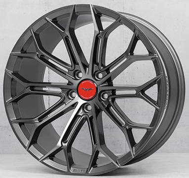 Jante Veemann V-FS41 Graphite Smoke Machined pour Mercedes Classe E Coupé Depuis 2017 par Auto Look Perfect