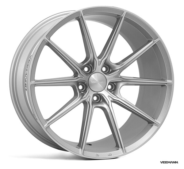 Jante Veemann V-FS48 Silver Machined pour Mercedes Classe E Coupé Depuis 2017 par Auto Look Perfect