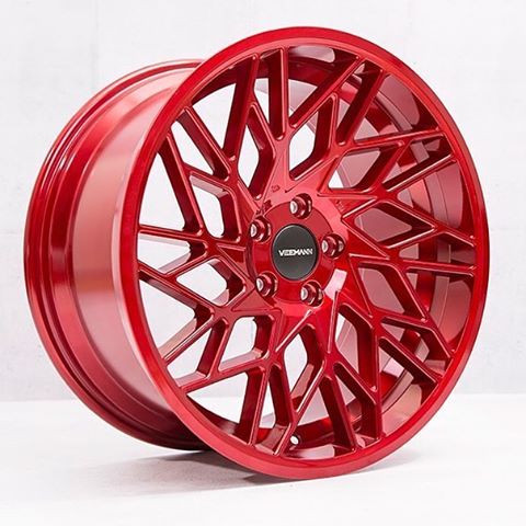 Jante Veemann V-FS29R Candy Red pour Volkswagen Touran de 01/2003 à 2010 par Auto Look Perfect
