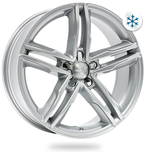 Jante Wheelworld WH11 Silver pour Seat Leon MK2 de 2005 à 2013 par Auto Look Perfect