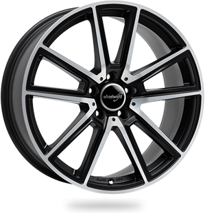 Jante Wheelworld WH30 Poliblack pour Mercedes Classe A W168 10/1997 à 10/2004 par Auto Look Perfect