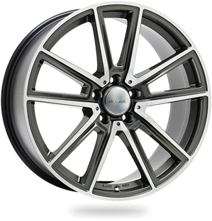 Jante Wheelworld WH30 Poligun pour Mercedes Classe A W168 10/1997 à 10/2004 par Auto Look Perfect