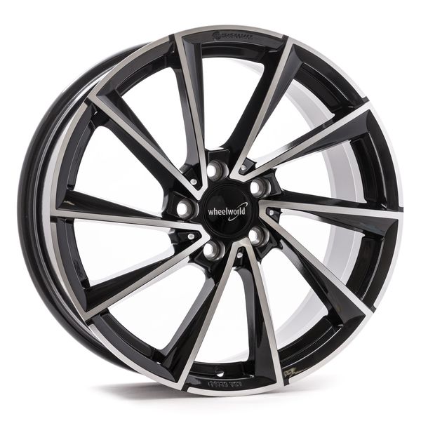 Jante Wheelworld WH32 Black Polished pour Seat Leon MK2 de 2005 à 2013 par Auto Look Perfect
