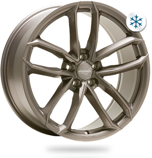Jante Wheelworld WH33 Platin Grau pour Seat Leon MK2 de 2005 à 2013 par Auto Look Perfect