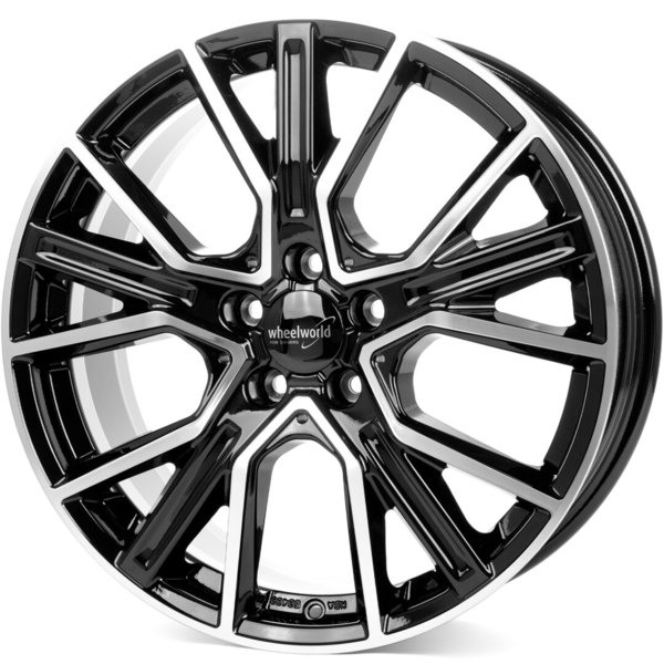 Jante Wheelworld WH34 Black Polished pour Audi A5 Sportback- par Auto Look Perfect